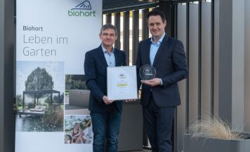 Doppel-Auszeichnung für Mühlviertler Innovation: Biohort Pergola erneut prämiert 