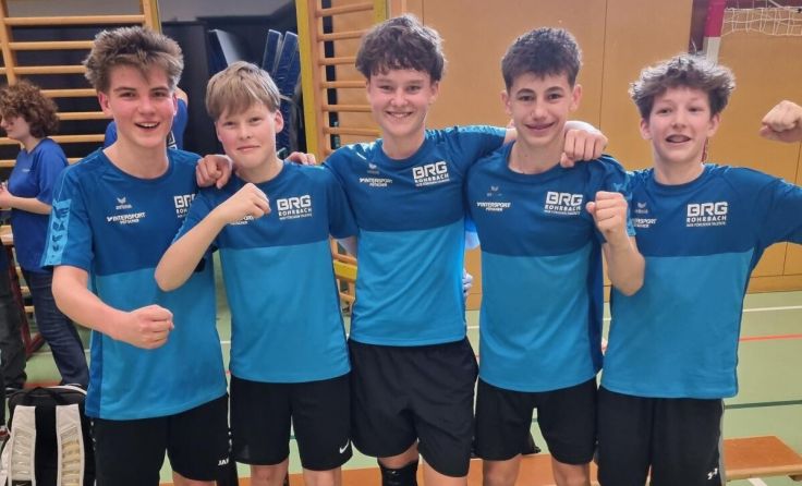 Die Volleyballmannschaft des BG/BRG Rohrbach vertritt OÖ beim Bundesfinale. (Foto: BG/BRG Rohrbach)