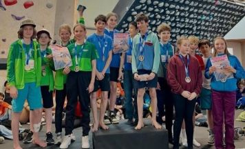 Vize-Landesmeister-Titel im Bouldern für die Sportmittelschule Ulrichsberg