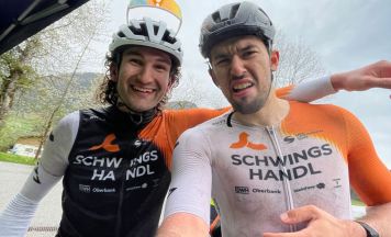 Rennrad: Andreas Wolfmayr sprintete im Tiroler Dauerregen auf Platz drei