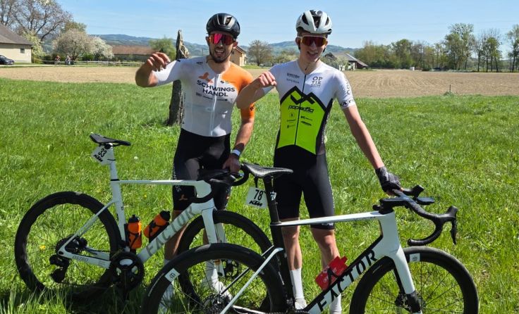 Markus Breitenfellner (l.) und Elias Baumann (Foto: Schwingshandl)