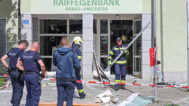 Bankomat in Neustift gesprengt