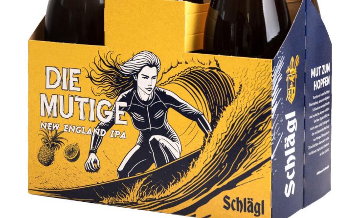 Das New England IPA „Die Mutige“ (Foto: Stiftsbrauerei Schlägl)