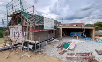 Baucafé auf der Baustelle: eine Baustelle live erleben