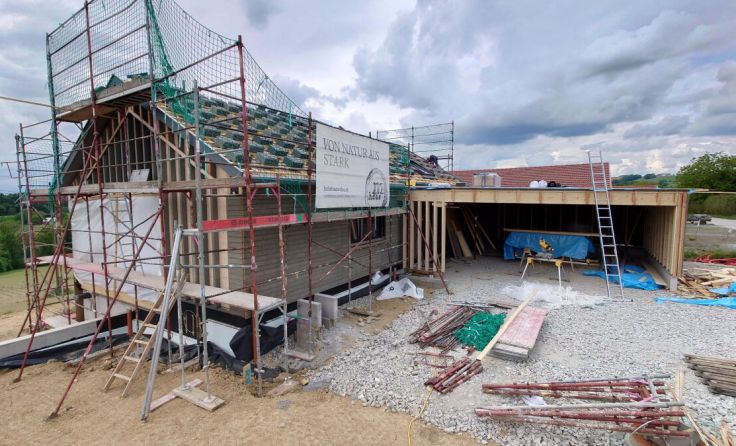 Walding: Ein modernes m-haus in Holzbauweise in Hanglage. (Foto: m-haus/OÖ)