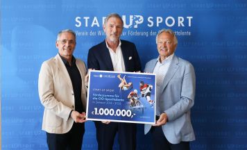Meilenstein für den Sportnachwuchs: Verein „Start Up Sport“ knackt Millionen-Schallmauer