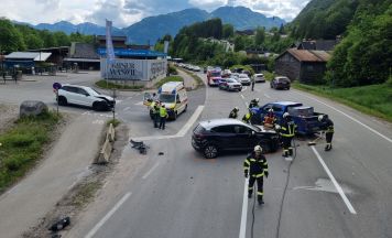 Drei Autos in Unfall in Bad Ischl verwickelt