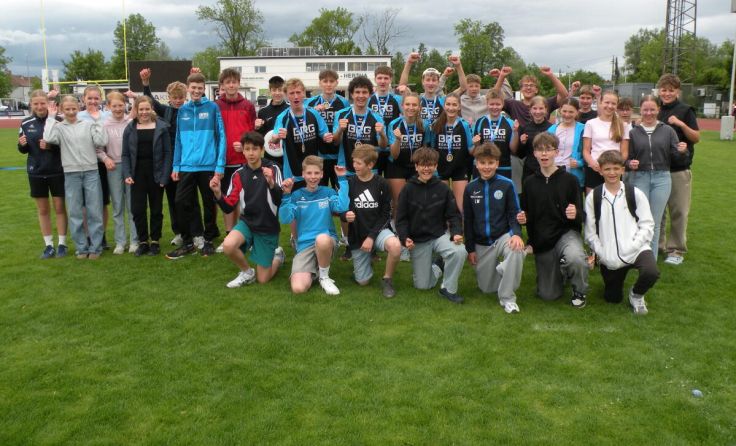 Die erfolgreichen Rohrbacher Ultimate Frisbee-Spieler (Foto: BG/BRG RO)