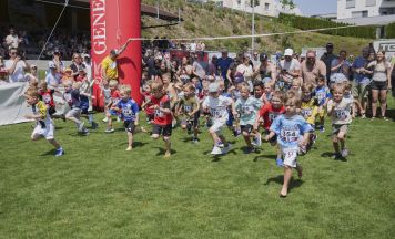 Fast 400 Starter bei Kinderlauf in St. Martin