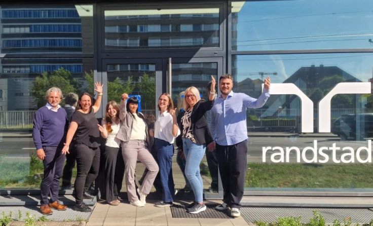 Das Team von Randstad in Linz (Foto: Randstad)