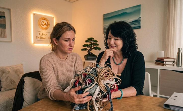 Alpha-Energetik erklärt und löst Stress energetisch (Foto: Gabi Biedermann)