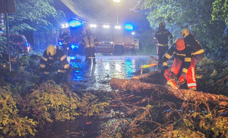 Unwettereinsatz (Foto: FF Bad Goisern)