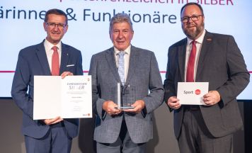 Landes-Sportehrenzeichen in Silber an Trio aus dem Bezirk Rohrbach verliehen