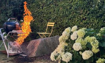 Gasflasche ging beim Grillen in St. Georgen an der Gusen in Flammen auf