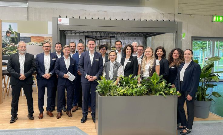 Das Biohort-Team auf der spoga+gafa in Köln (Foto: Biohort)