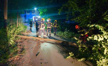Rund 150 Unwetter-Einsätze in Oberösterreich