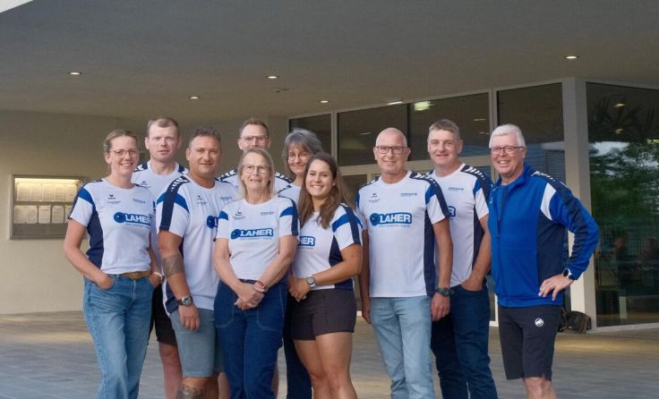 Das Team der AquaSharks, der Schwimmsektion der Sportunion Rohrbach-Berg (Foto: Josef Madlmayr)