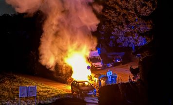 Feuerwehrkommandant schlug bei Brand in Schwertberg Alarm