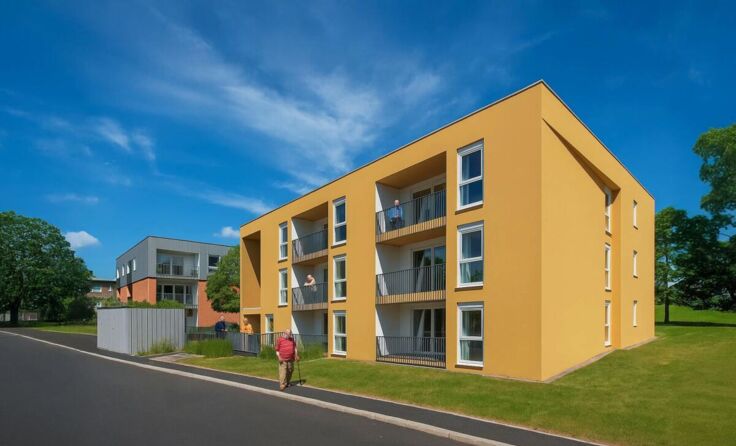 Wohnen im Alter in Buchkirchen (Foto: LAWOG (Visualisierung))