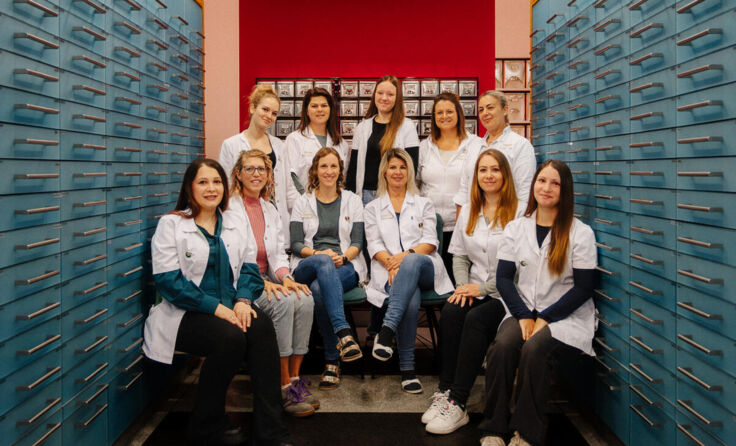 Das Team der Apotheke solarCity (Foto: Magdalena Schwarz, Apotheke Solar City)