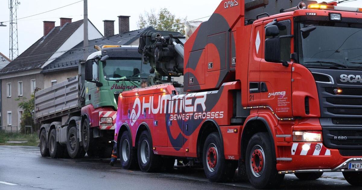Tram collides with truck in Linz: Five injured