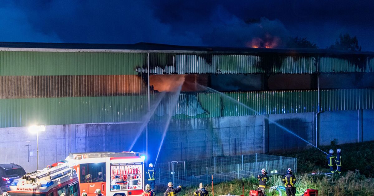 Fire reignited at waste recycling plant in Katsdorf