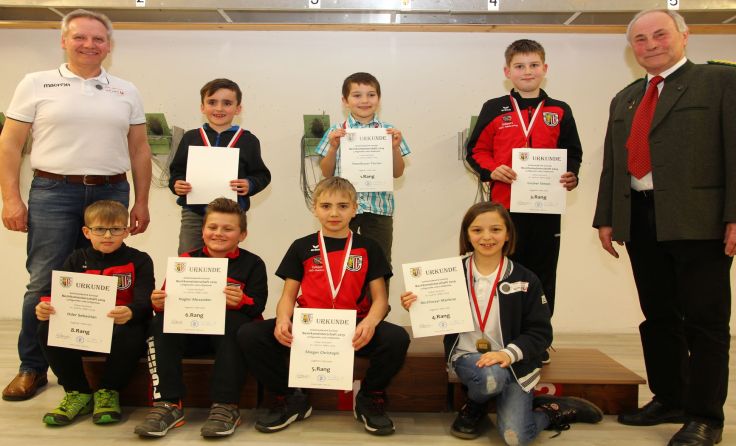 Strahlende Sieger Klasse Jugend 1