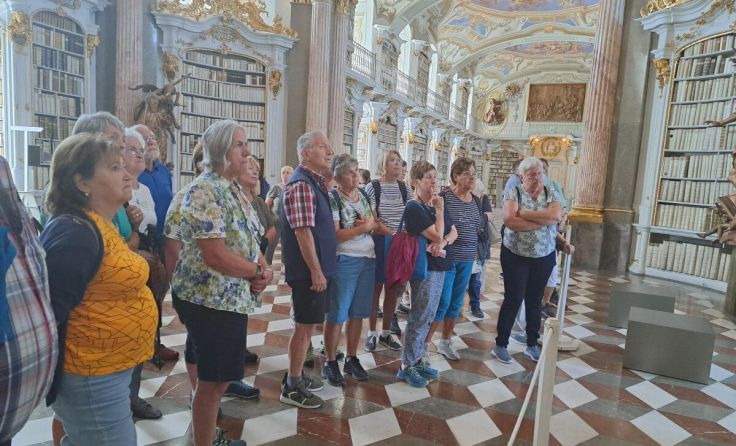 Besuch im Stift Admont (Foto: PVÖ Bad Ischl)