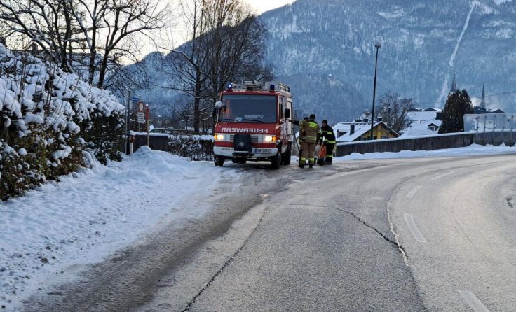 Ölspur im Stadtgebiet von Bad Ischl (Foto: ff-badischl.at)