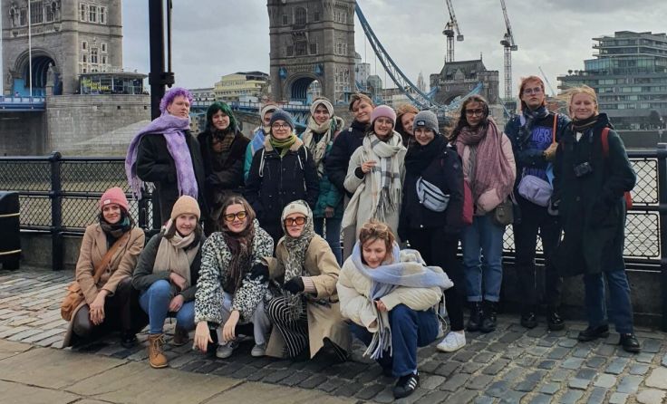 Die Schüler verbrachten eine Woche in Südengland. (Foto: HLA Mode Ebensee)