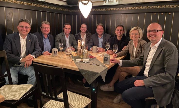 Gemeinsames Treffen im K.u.K. Hofwirt. (Foto: spoe)