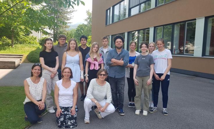 Schüler kochten gemeinsam mit Krauli vom Siriuskogl. (Foto: HAK Bad Ischl)