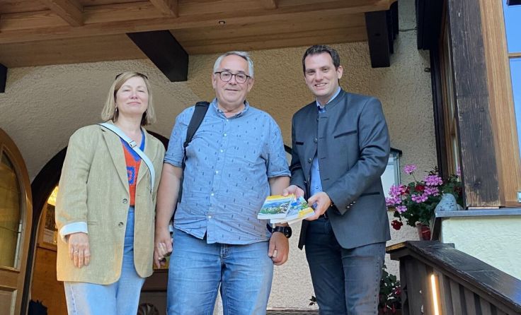 Strunz recherchierte für einen Reiseführer am Wolfgangsee. (Foto: WTG)