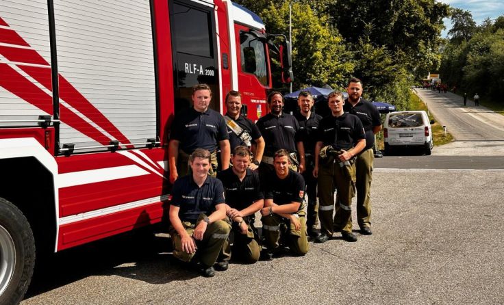 Die FF Bad Ischl freut sich über das bronzene Leistungsabzeichen. (Foto: ff-badischl.at)