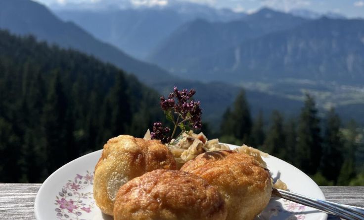 Die Naturfreunde luden zum Nockaessen auf die Raschberghütte. (Foto: König)