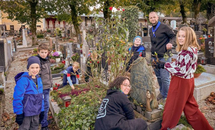 Gemeinsam zeigten die Pfadfinder Engagement und Gemeinschaft. (Foto: Pfadfinder Bad Ischl)