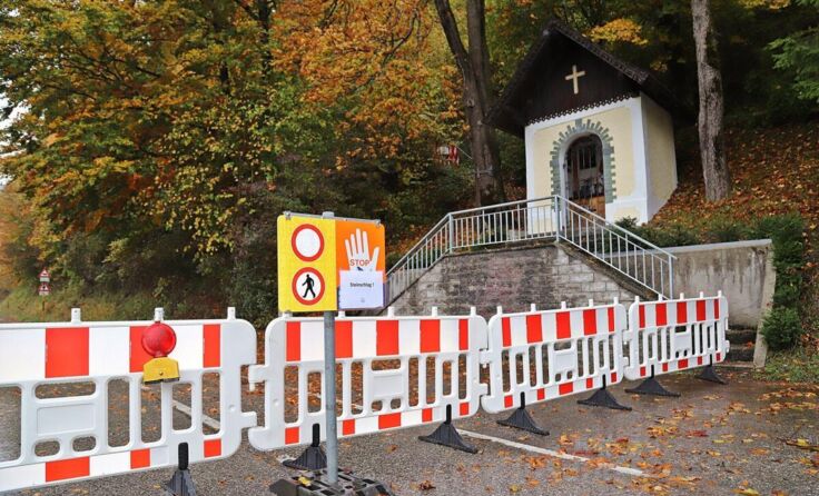 Ab sofort ist die Ischlerstraße in Ebensee wieder befahrbar. (Foto: Hörmandinger)