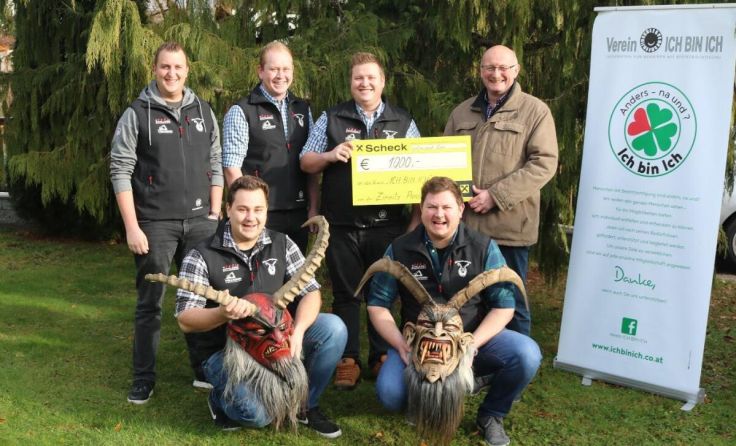 Die Zimnitz Pass spendete 1.000 Euro an den Verein "Ich bin Ich" (Foto: Zimnitz Pass)