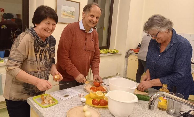 Die Teilnehmer zauberten kreative Gerichte aus aller Welt. (Foto: VH OÖ)