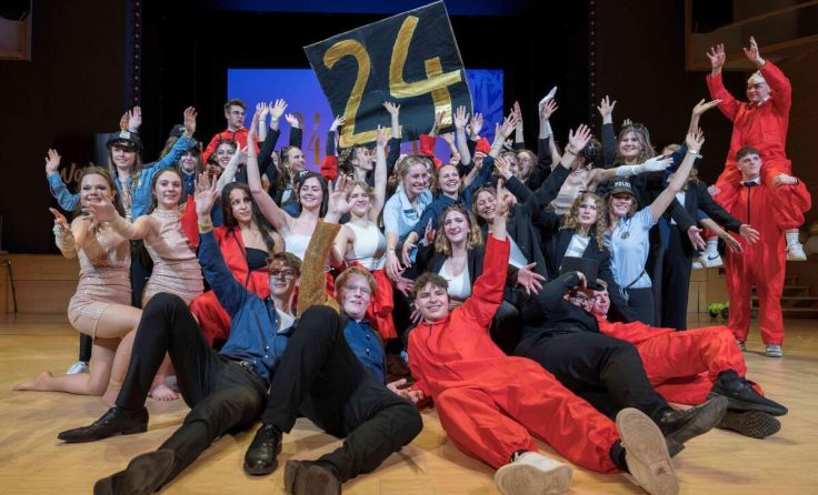 Die Abschlussklassen des Bad Ischler Gymnasiums veranstalteten ihren Maturaball. (Foto: privat)