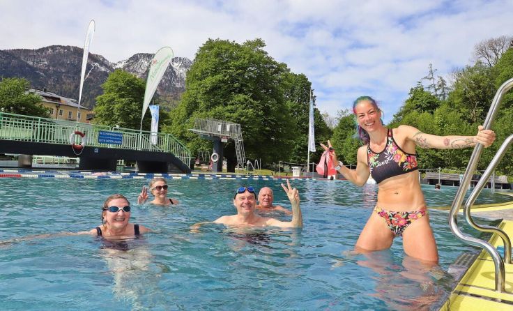 Das Parkbad Bad Ischl hat nun wieder geöffnet. (Foto: Hörmandinger)