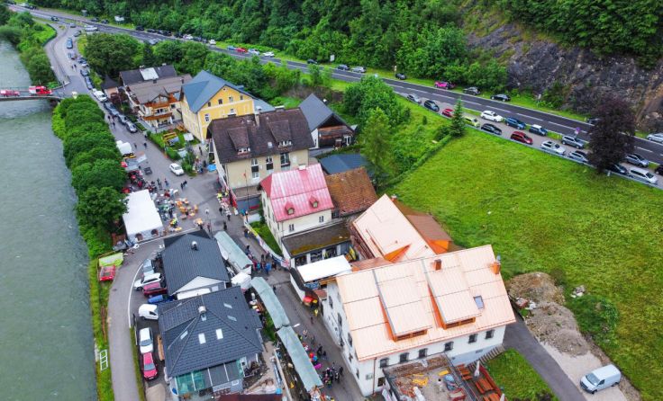 Der Lauffner Flohmarkt war wieder ein voller Erfolg. (Foto: ff-badischl.at)