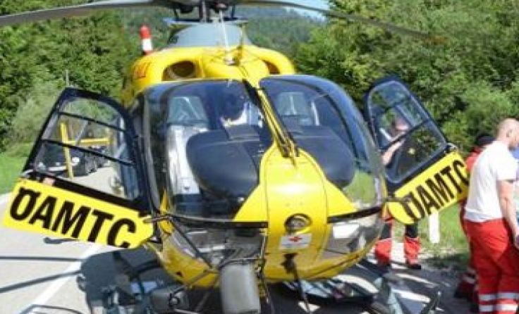 Der Rettungshubschrauber brachte den Verletzten ins Krankenhaus. Symbolfoto: Thomas Leitner