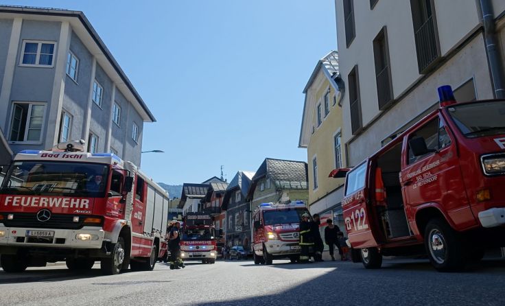 Keine Verletzten bei Brandeinsatz am Muttertag. Foto: Freiwillige Feuerwehr Bad Ischl