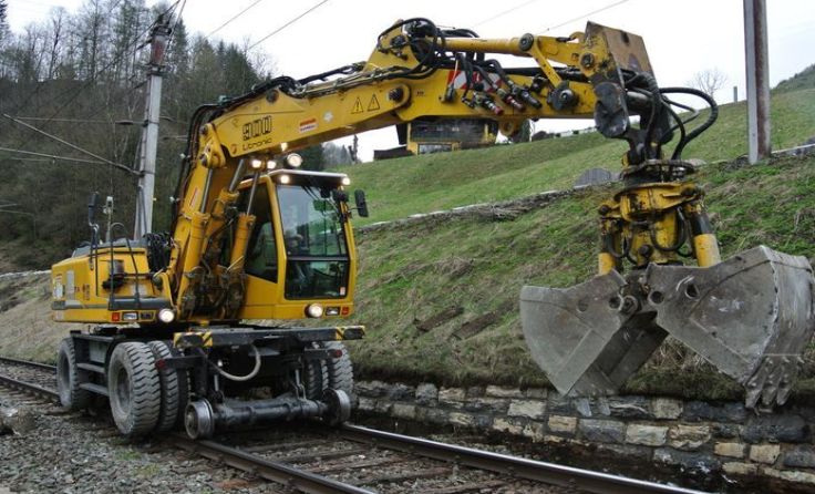Erhaltungsarbeiten entlang der Salzkammergutstrecke Foto: ÖBB/Zitz-Maasa