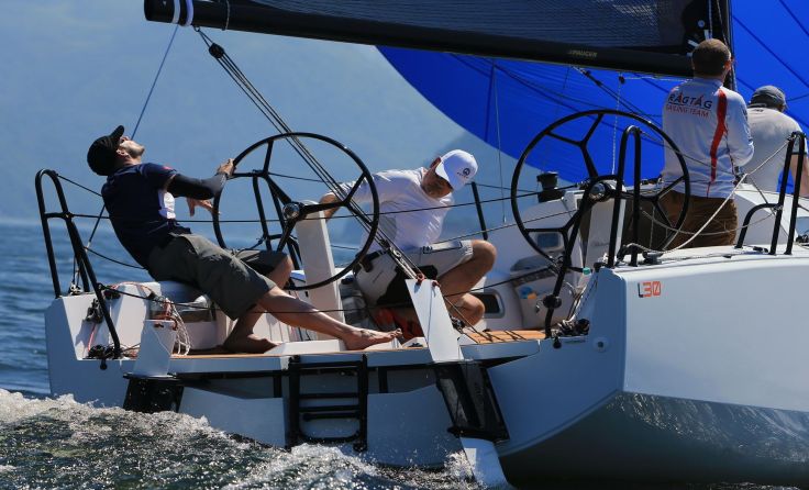 Perfekter Wind beim Godspeed Segelfestival. Foto: Helmut Klein