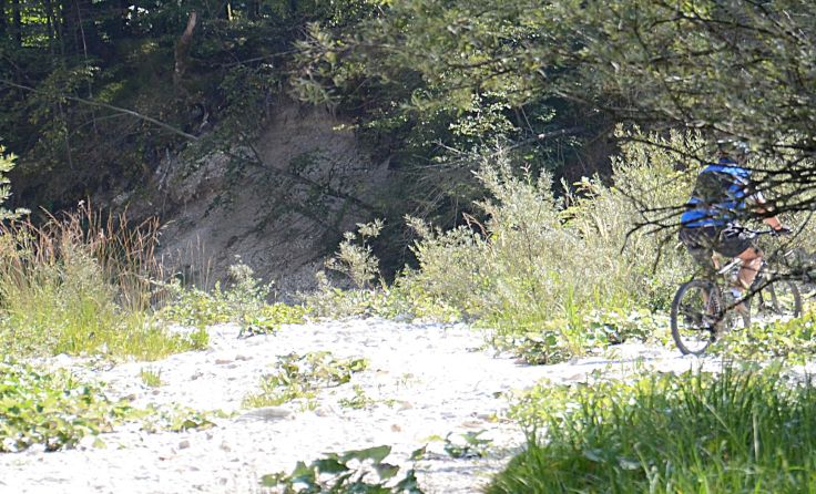 Beliebt bei Radfahrern, Nackbadern und Wanderern - das Weißenbachtal. Symbolfoto: T. Leitner