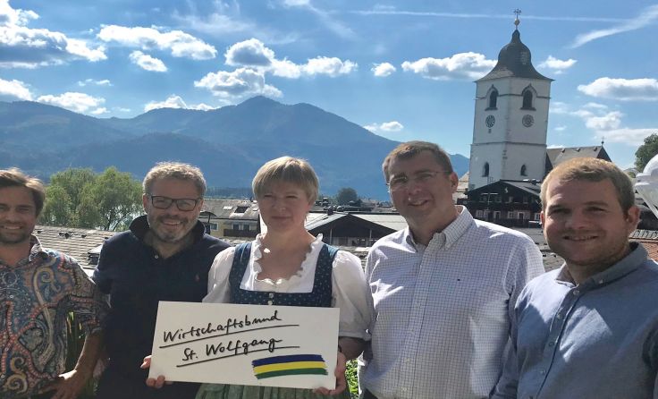 Mit vollem Einsatz für die St. Wolfganger Betriebe Foto: Wirtschaftsbund St. Wolfgang