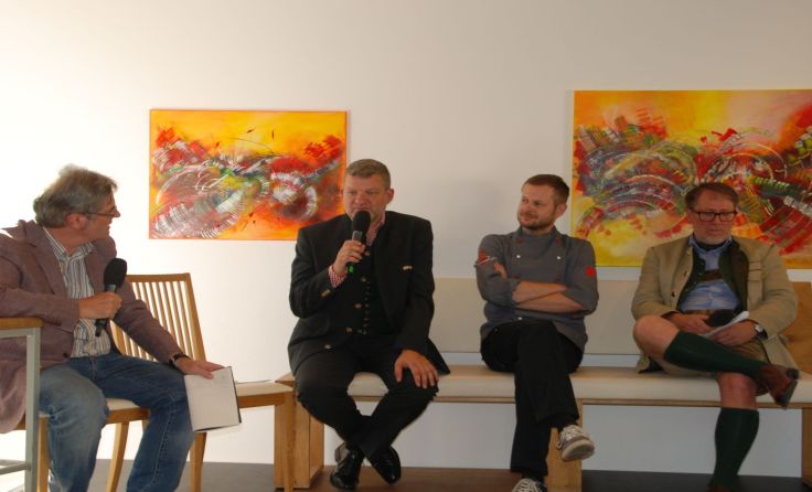 Podiumsdiskussion beantwortete viele Fragen Foto: Verein Schmecktakuläres Almtal