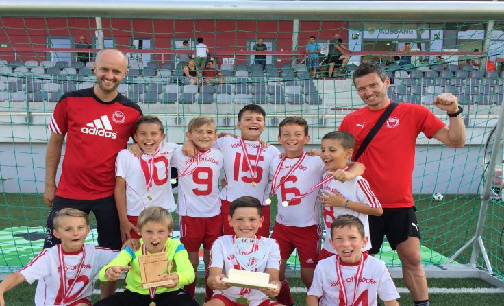 Stolze U10 aus Ohlsdorf Foto: Derflinger